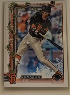 2025 Topps Holiday #H128 Jung Hoo Lee — front
