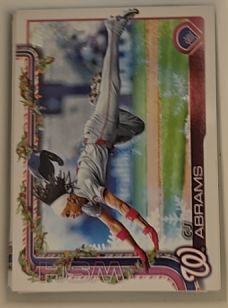 2025 Topps Holiday #H146 CJ Abrams — front