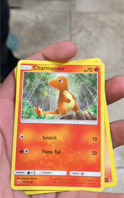 2021 Pokémon McDonald's 25th Anniversary Promo #9 Charmander — front