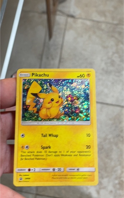 Pokémon SM86 Pikachu — front