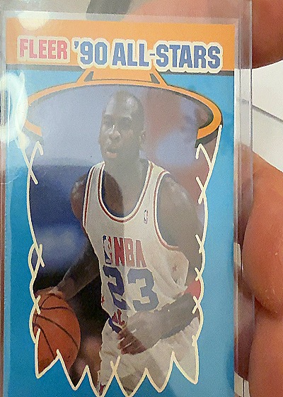 1990 Fleer All-Stars #5 Michael Jordan — front