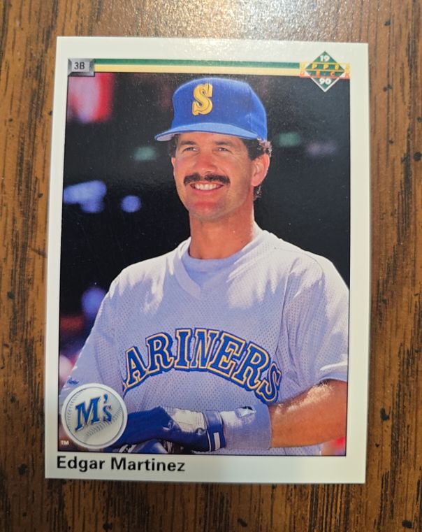 1990 Upper Deck #532 Edgar Martinez — front