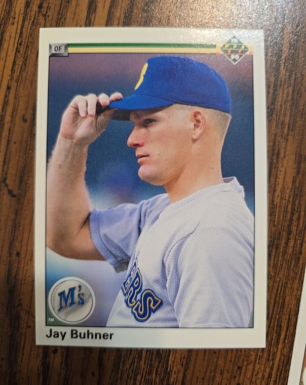 1990 Upper Deck #534 Jay Buhner — front