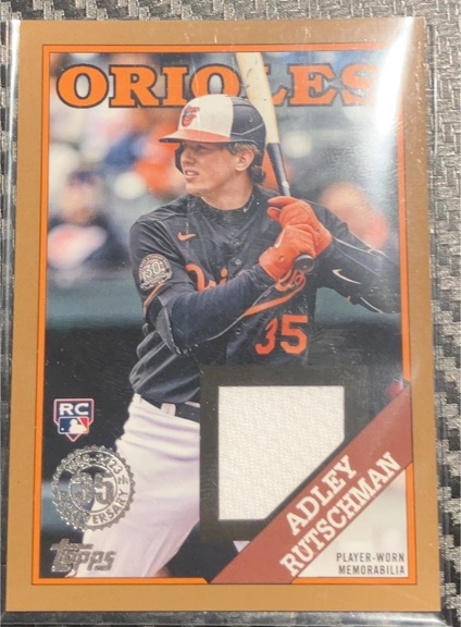 2023 Topps 1988 Topps Relics #88RARU Adley Rutschman — front