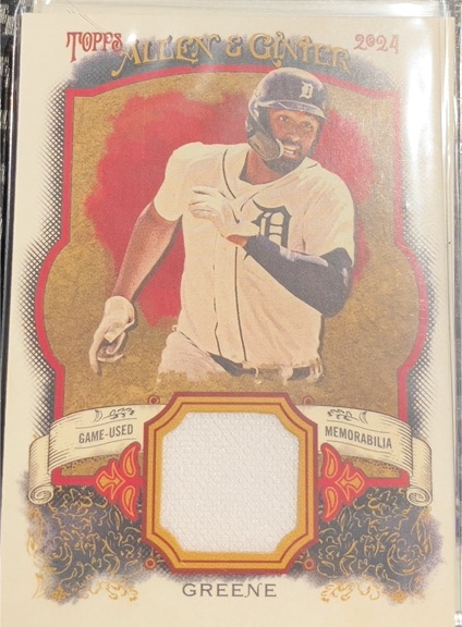 2024 Topps Allen & Ginter #AGR-RG Riley Greene — front
