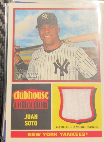 2025 Topps Heritage Clubhouse Collection #CCR-JS Juan Soto — front