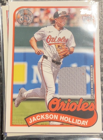 2024 Topps Update #89RU-JH Jackson Holliday — front