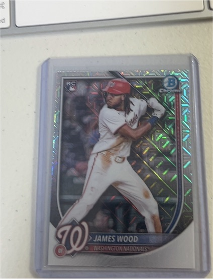 2025 Bowman Chrome #29 James Wood — front