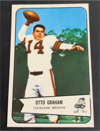 1954 Bowman #40 Otto Graham — front