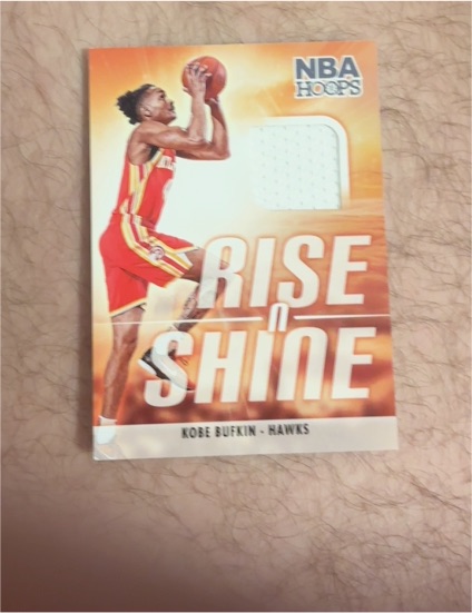 2023-24 Panini NBA Hoops #RS-BUF Kobe Bufkin Rise N Shine — front
