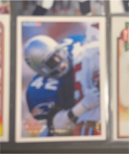 1991 Pro Set #42 Seattle Seahawks Player — front