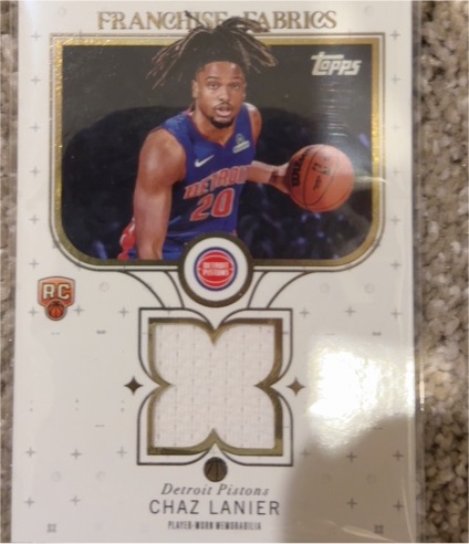 2025-26 Topps #FF-CL Chaz Lanier — front