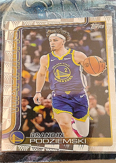 2025-26 Topps #141 Brandin Podziemski — front