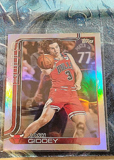 2025 Topps #3 Josh Giddey — front