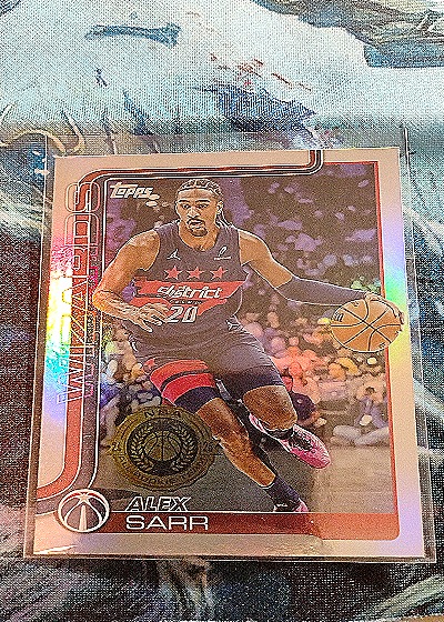 2025-26 Topps Basketball #96 Alex Sarr — front