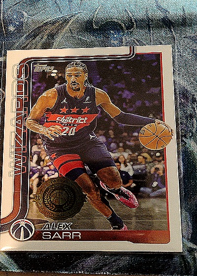 2025-26 Topps Basketball #96 Alex Sarr — front