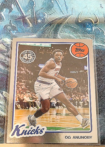 2025-26 Topps 45th Anniversary #80BK-10 OG Anunoby — front