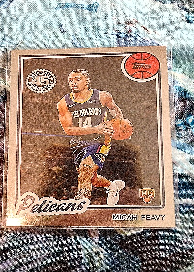 2025-26 Topps 45th Anniversary #80BK-83 Micah Peavy — front