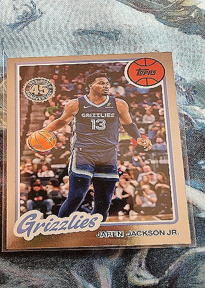 2025-26 Topps Basketball 45th Anniversary #80BK-41 Jaren Jackson Jr. — front