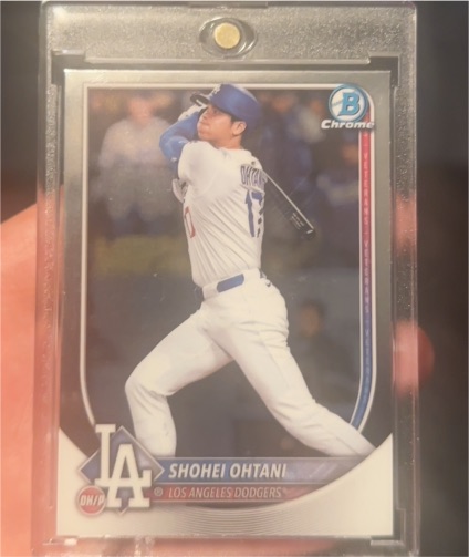 2025 Bowman Chrome #17 Shohei Ohtani — front