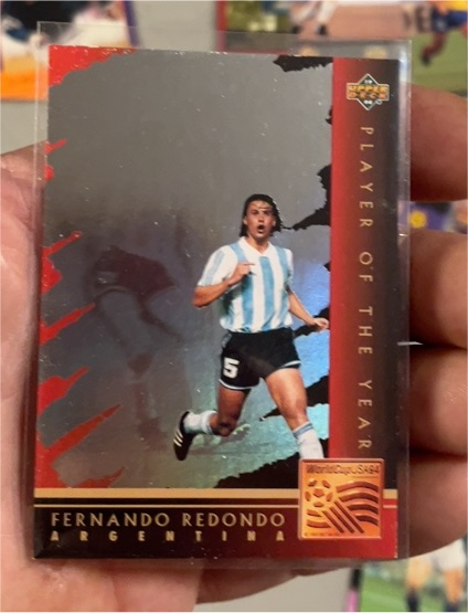 1994 Upper Deck World Cup #WC9 Fernando Redondo — front