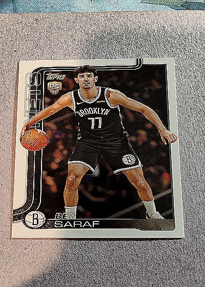2025-26 Topps Basketball #226 Ben Saraf — front