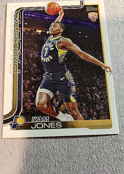 2025-26 Topps #239 Kam Jones — front