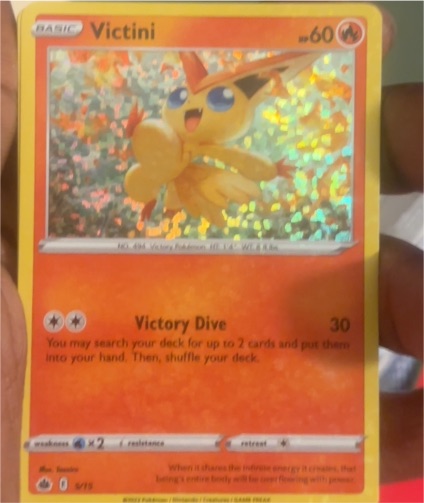 2022 McDonald's Collection #5 Victini — front