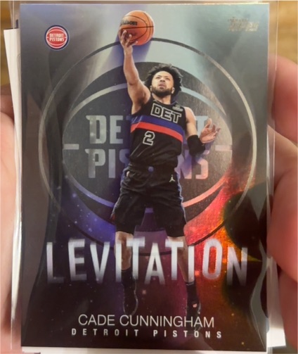 2025-26 Topps #L-11 Cade Cunningham Levitation — front