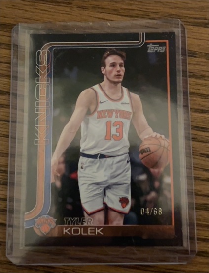 2025-26 Topps Basketball #20 Tyler Kolek — front
