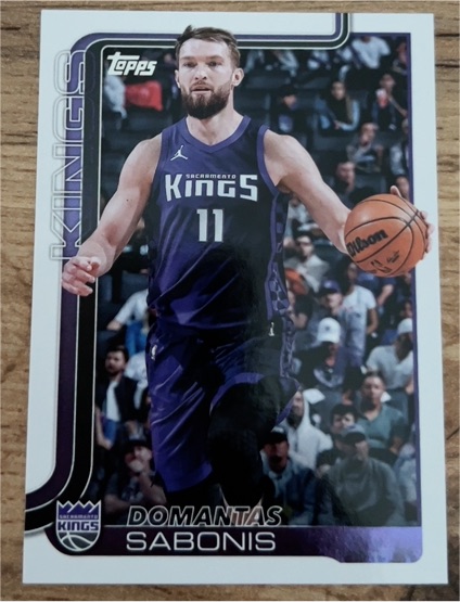 2025-26 Topps #167 Domantas Sabonis — front
