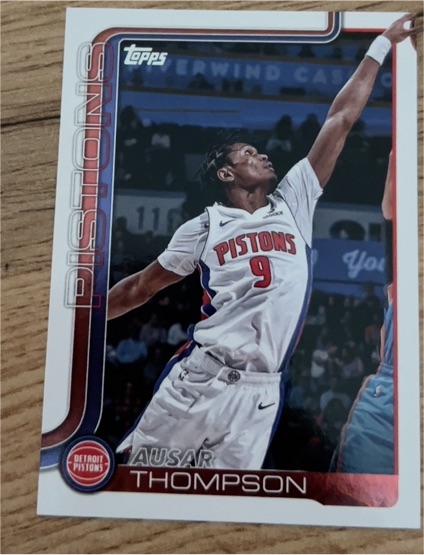 2025-26 Topps #44 Ausar Thompson — front