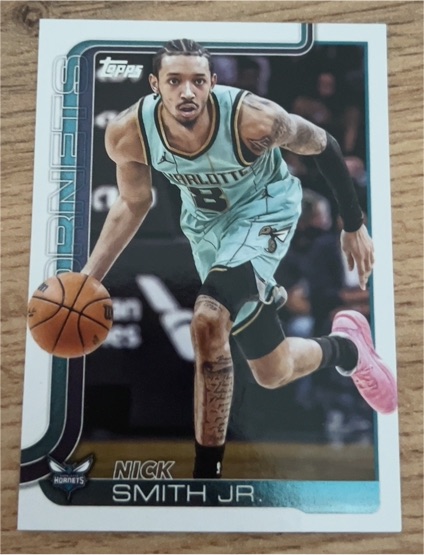 2025-26 Topps #72 Nick Smith Jr. — front