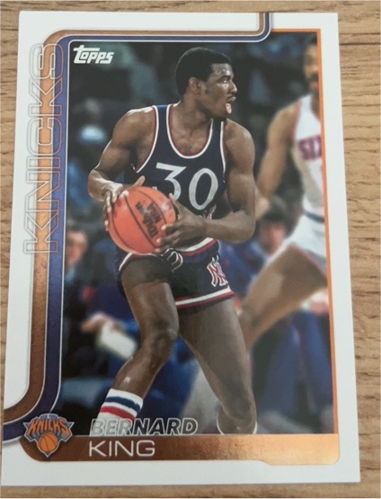 2025-26 Topps #268 Bernard King — front