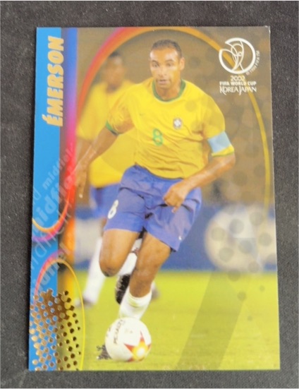 2002 Panini World Cup Korea Japan #34 Emerson — front