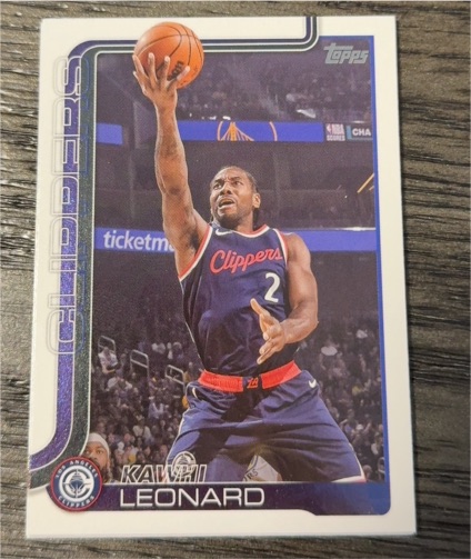 2025-26 Topps #142 Kawhi Leonard — front