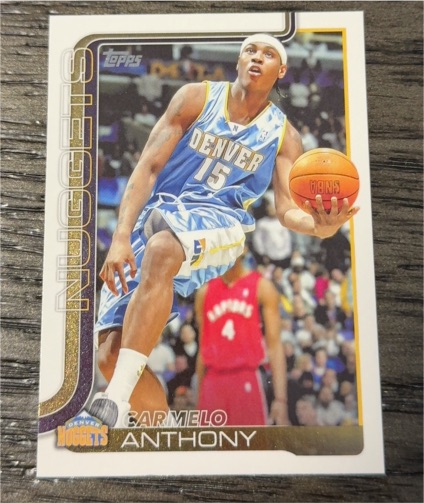 2025-26 Topps #256 Carmelo Anthony — front