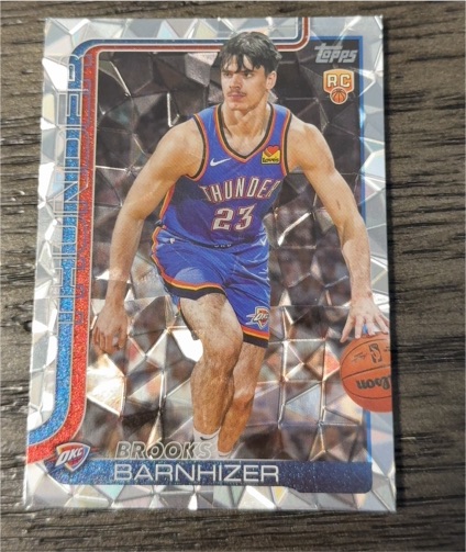 2025-26 Topps #245 Brooks Barnhizer — front