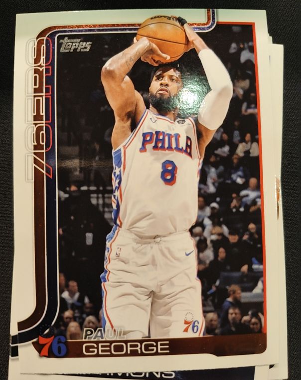 2025-26 Topps #23 Paul George — front