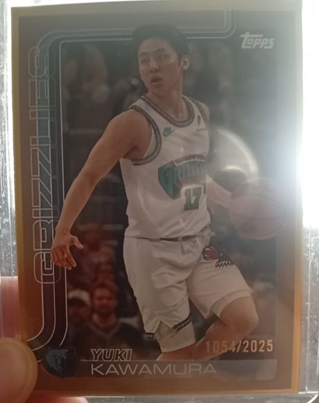 2025-26 Topps #188 Yuki Kawamura — front