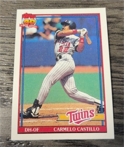 1991 Topps #266 Carmelo Castillo — front