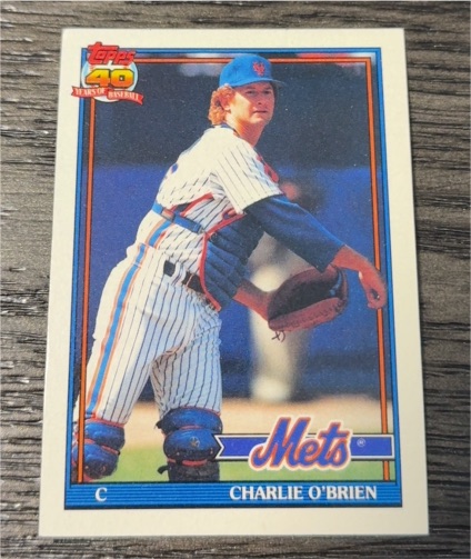 1991 Topps #442 Charlie O'Brien — front