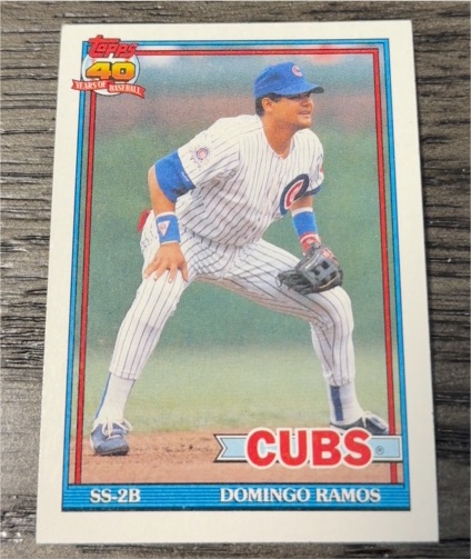 1991 Topps #541 Domingo Ramos — front