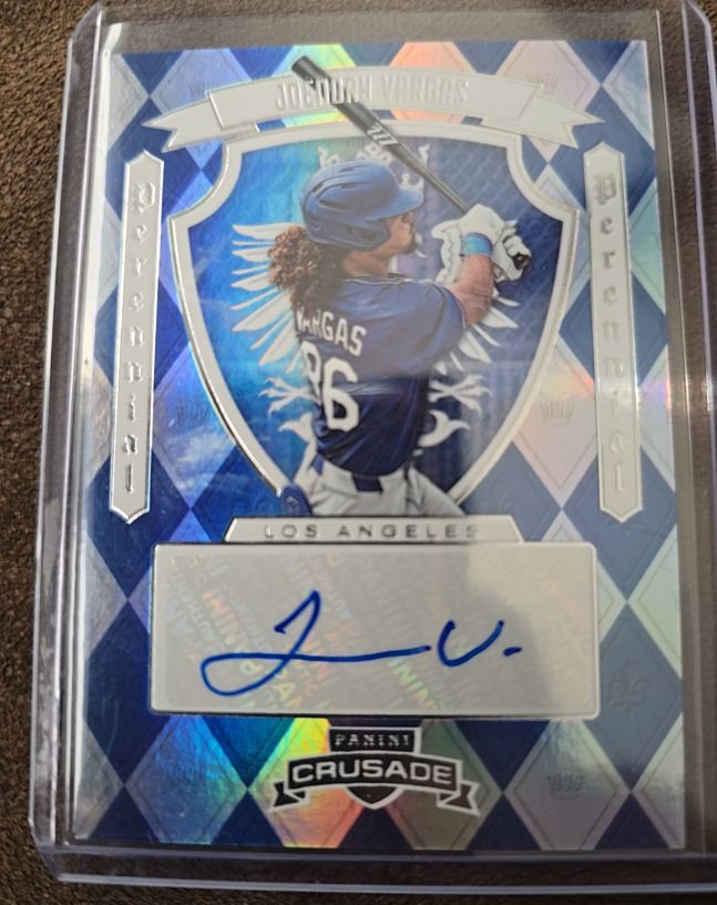 2025 Panini Crusade #PPS-JVG Joendry Vargas — front