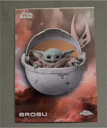 2025 Topps Chrome Star Wars #56 Grogu — front