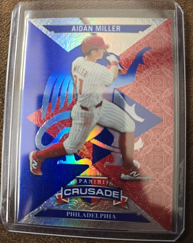 2025 Panini Crusade #94 Aidan Miller — front