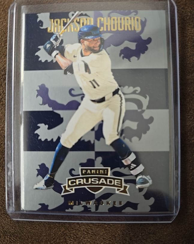 2025 Panini Crusade #59 Jackson Chourio — front