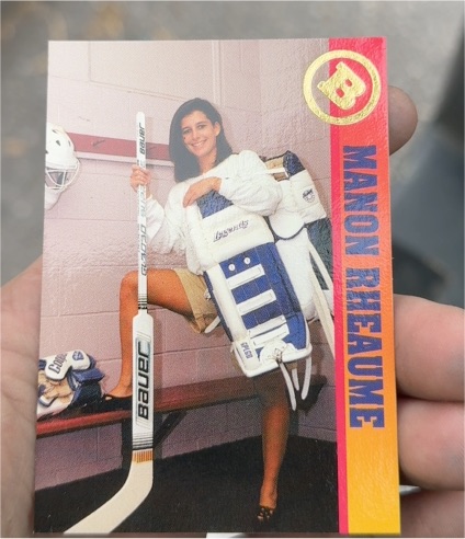 1993 Ballstreet #2 Manon Rheaume Tampa Bay Lightning — front