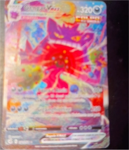 2021 Pokémon TCG Fusion Strike #271 Gengar VMAX — front