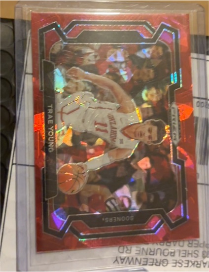2024 Panini Prizm Draft Picks #49 Trae Young — front